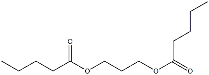 Divaleric acid 1,3-propanediyl ester 结构式