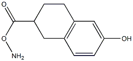 2-Amino-6-hydroxy-1,2,3,4-tetrahydronaphthalene-2-carboxylic acid 结构式