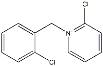 2-Chloro-1-(2-chlorobenzyl)pyridinium 结构式