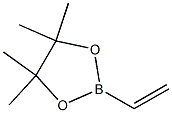 2-Vinyl-4,4,5,5-tetramethyl-1,3,2-dioxaborole 结构式