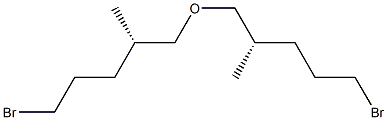 (+)-[(S)-4-Bromo-1-methylbutyl]methyl ether 结构式