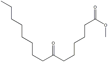 7-Oxopentadecanoic acid methyl ester 结构式