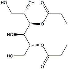 D-Glucitol 3,5-dipropionate 结构式