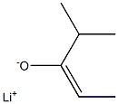 Lithium(E)-4-methyl-2-penten-3-olate 结构式