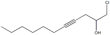 1-Chloro-4-undecyn-2-ol 结构式