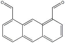 Anthracene-1,8-dicarbaldehyde 结构式