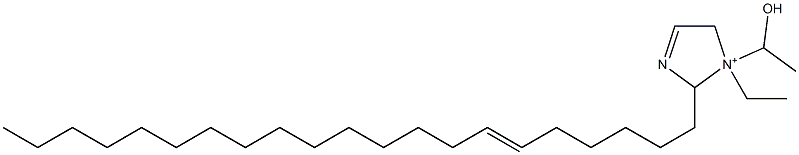 1-Ethyl-2-(6-henicosenyl)-1-(1-hydroxyethyl)-3-imidazoline-1-ium 结构式