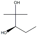 [R,(+)]-2-Methyl-2,3-pentanediol 结构式