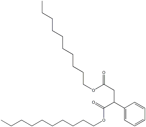 Phenylsuccinic acid didecyl ester 结构式