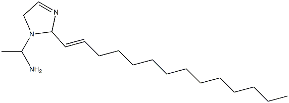 1-(1-Aminoethyl)-2-(1-tetradecenyl)-3-imidazoline 结构式