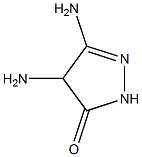 4,5-Diamino-2,4-dihydro-3H-pyrazol-3-one 结构式