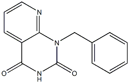 1-Benzylpyrido[2,3-d]pyrimidine-2,4(1H,3H)-dione 结构式