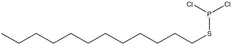 Dichloro(dodecylthio)phosphine 结构式