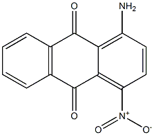 1-Amino-4-nitro-9,10-anthraquinone 结构式