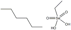 Hexaneselenoic acid Se-ethyl ester 结构式