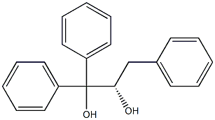 [S,(-)]-1,1,3-Triphenyl-1,2-propanediol 结构式