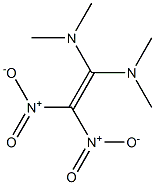 N,N,N',N'-Tetramethyl-2,2-dinitroethene-1,1-diamine 结构式