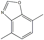 4,7-Dimethylbenzoxazole 结构式