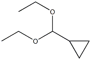 Cyclopropanecarbaldehyde diethyl acetal 结构式