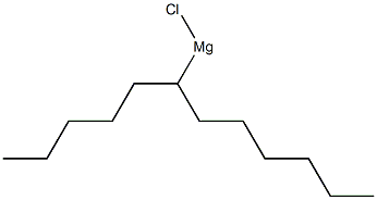 (1-Pentylheptyl)magnesium chloride 结构式