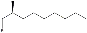[S,(+)]-1-Bromo-2-methylnonane 结构式