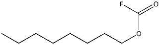 Fluoroformic acid octyl ester 结构式