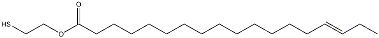 15-Octadecenoic acid 2-mercaptoethyl ester 结构式