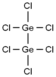 Hexachlorodigermane 结构式