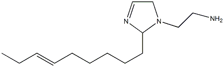 1-(2-Aminoethyl)-2-(6-nonenyl)-3-imidazoline 结构式