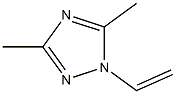 1-Vinyl-3,5-dimethyl-1H-1,2,4-triazole 结构式