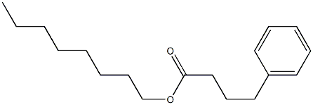 4-Phenylbutanoic acid octyl ester 结构式