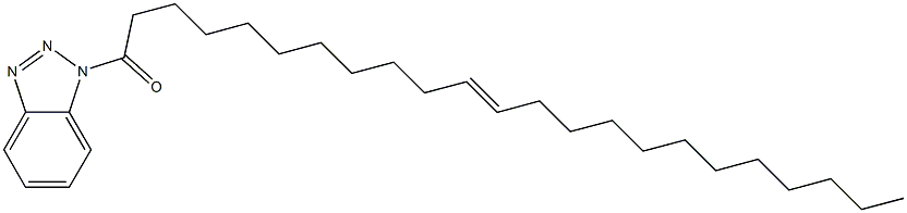 1-(1-Oxo-11-tricosenyl)-1H-benzotriazole 结构式