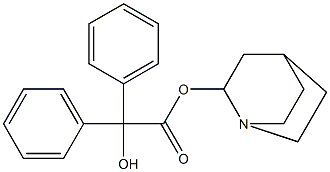 L-Quinuclidinyl benzilate 结构式