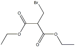 (Bromomethyl)malonic acid diethyl ester 结构式