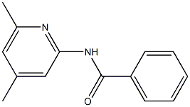 N-(4,6-Dimethyl-2-pyridyl)benzamide 结构式