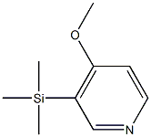 3-(Trimethylsilyl)-4-methoxypyridine 结构式
