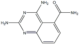 2,4-Diaminoquinazoline-5-carboxamide 结构式