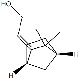 2-[(1S,4R)-3,3-Dimethylbicyclo[2.2.1]heptan-2-ylidene]ethanol 结构式