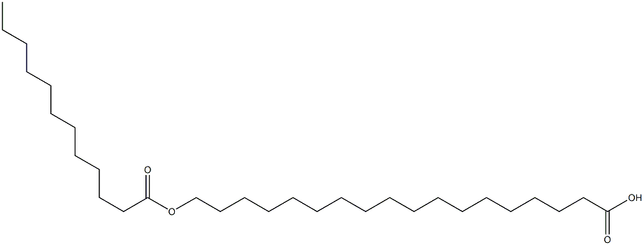 18-Lauroyloxystearic acid 结构式