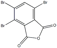 3,4,6-Tribromophthalic anhydride 结构式