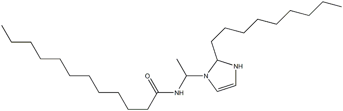 1-(1-Lauroylaminoethyl)-2-nonyl-4-imidazoline 结构式