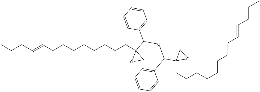 2-(9-Tridecenyl)phenylglycidyl ether 结构式