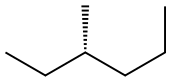 [S,(+)]-3-Methylhexane 结构式