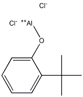 (2-tert-Butylphenoxy)aluminum dichloride 结构式