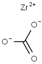 Carbonic acid zirconium(II) salt 结构式