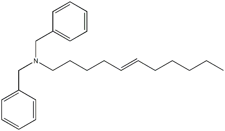 (5-Undecenyl)dibenzylamine 结构式