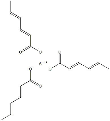 Trisorbic acid aluminum salt 结构式