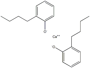 Calcium bis(2-butylphenolate) 结构式