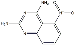 2,4-Diamino-5-nitro-quinazoline 结构式