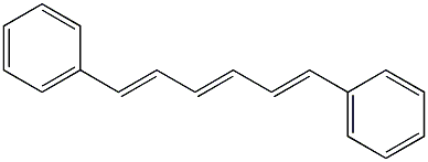 (3E)-1,6-Diphenyl-1,3,5-hexatriene 结构式